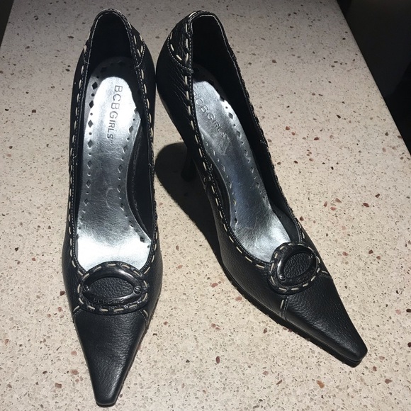 BCBGirls Shoes - BCBG Black Lace Shoes